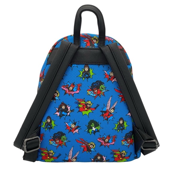 NEW Loungefly Disney Marvel Comics Women Of Marvel Mini Backpack main image 6